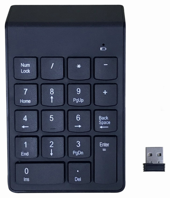 TECLADO NUMERICO GEMBIRD INALAMBRICO NEGRO