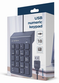 TECLADO NUMERICO GEMBIRD USB NEGRO