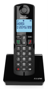 Alcatel S280 DUO BLK Teléfono DECT Identificador de llamadas Negro