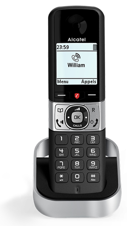 TELEFONO FIJO ALCATEL F890 VOICE DUO EU BLK - detalle