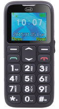 TELEFONO TREVI SICURO 10 SENIOR PHONE BIG BUTTONS FUNCION S.O.S. BLACK