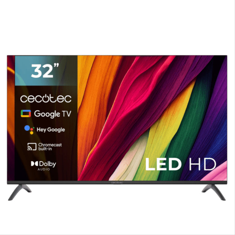 Cecotec 03619 Televisor 81.3 cm (32") HD Smart TV Negro
