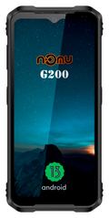 Nomu G200 ordenador móvil de mano 16.6 cm (6.52") Pantalla táctil 265 g Negro