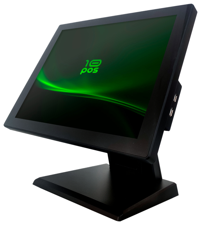 10POS 10T-15J64 J6412 2 GHz 38.1 cm (15") 1024 x 768 Pixeles Pantalla táctil Negro