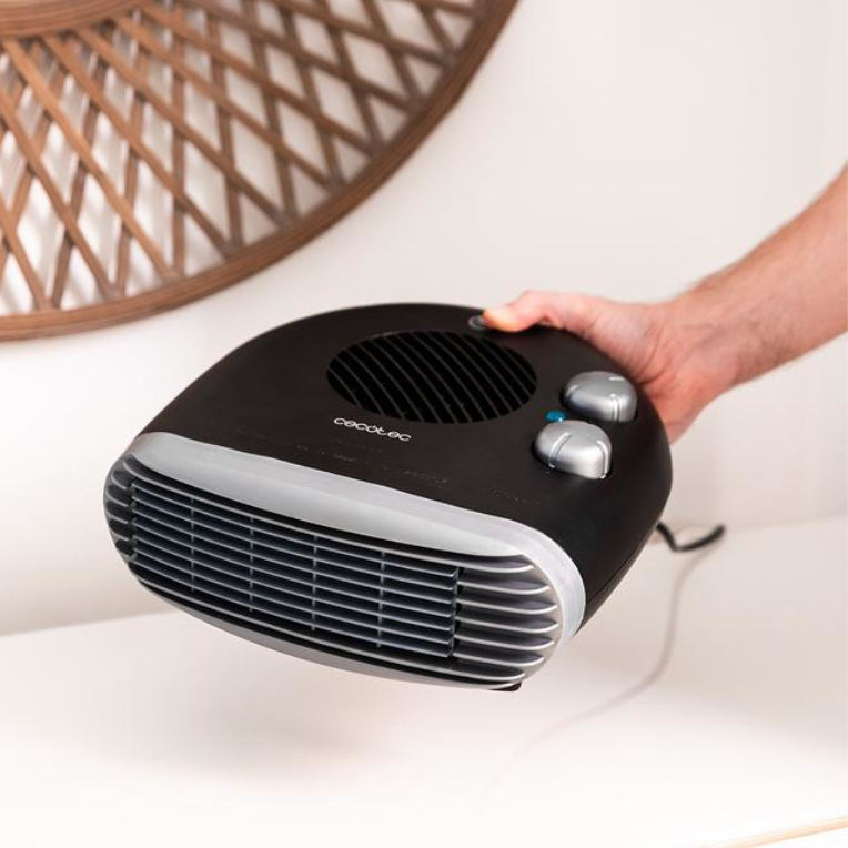 TERMOVENTILADOR CECOTEC READYWARM 2000 MAX HORIZON BLACK - detalle