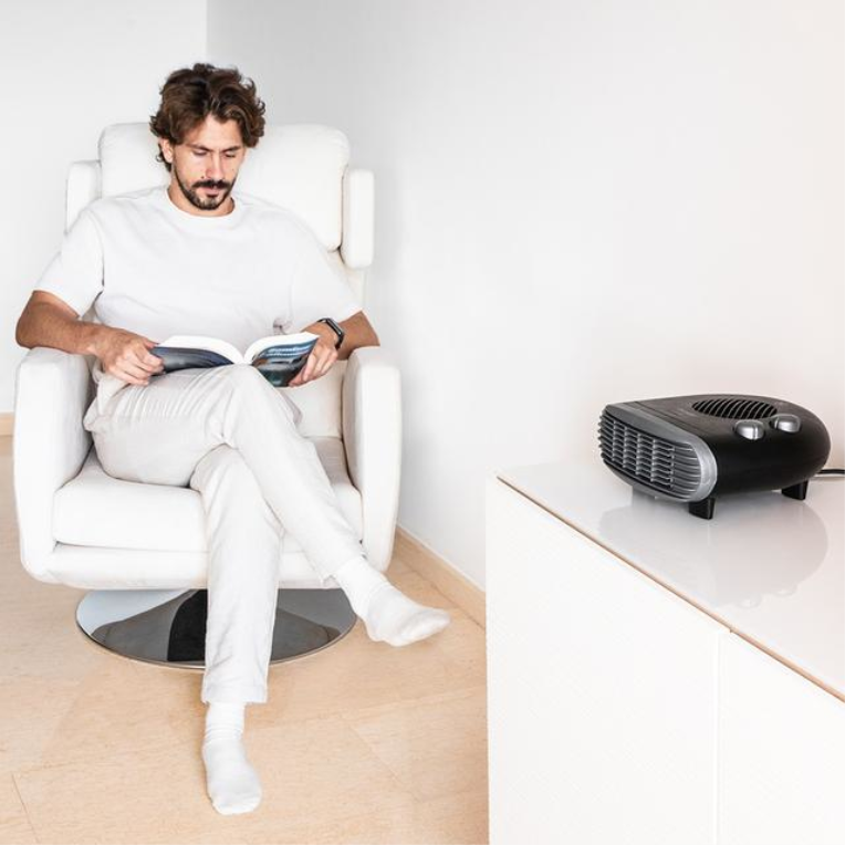 TERMOVENTILADOR CECOTEC READYWARM 2000 MAX HORIZON BLACK - detalle