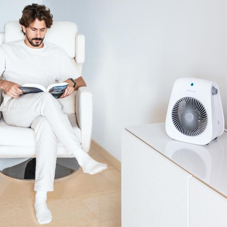 TERMOVENTILADOR READYWARM 2000 MAX CECOTEC FORCE BLANCO 2000W 2 NIVELES 3 MODOS - detalle