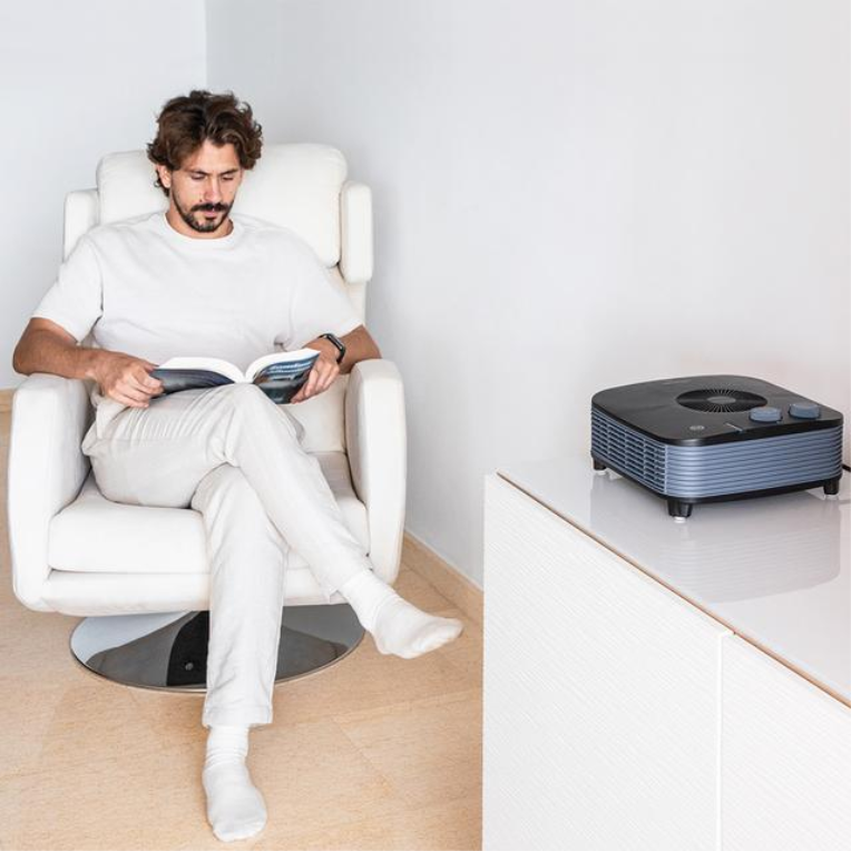 TERMOVENTILADOR READYWARM 2050 MAX CECOTEC HORIZON NEGRO 2000W 3 MODOS - detalle