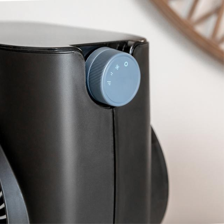 TERMOVENTILADOR READYWARM 2070 MAX CECOTEC FORCE NEGRO 2000W 2 NIVELES 3 MODOS - detalle