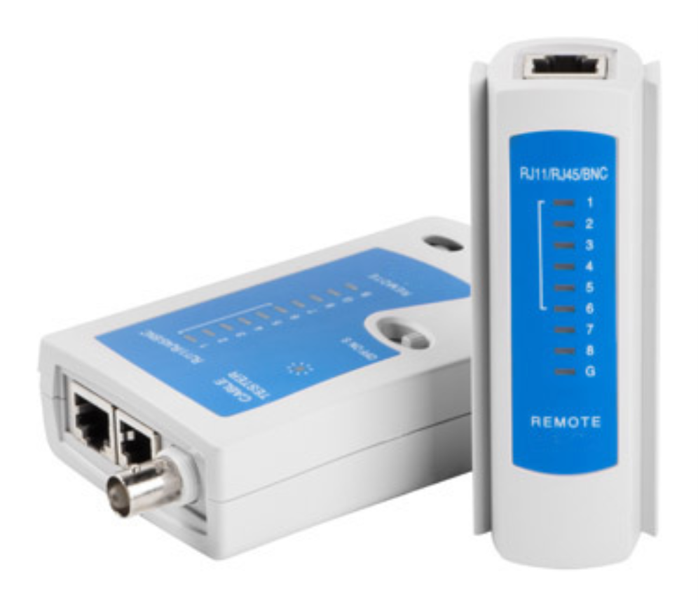 TESTER CABLE LANBERG RJ45 RJ12 RJ11 UTP/FTP/SFTP COAXIAL - detalle