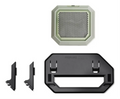 Kit de soporte de carcasa Thermaltake Mini Tower en verde matcha para convertir en rack, con bahías de montaje para ordenador.