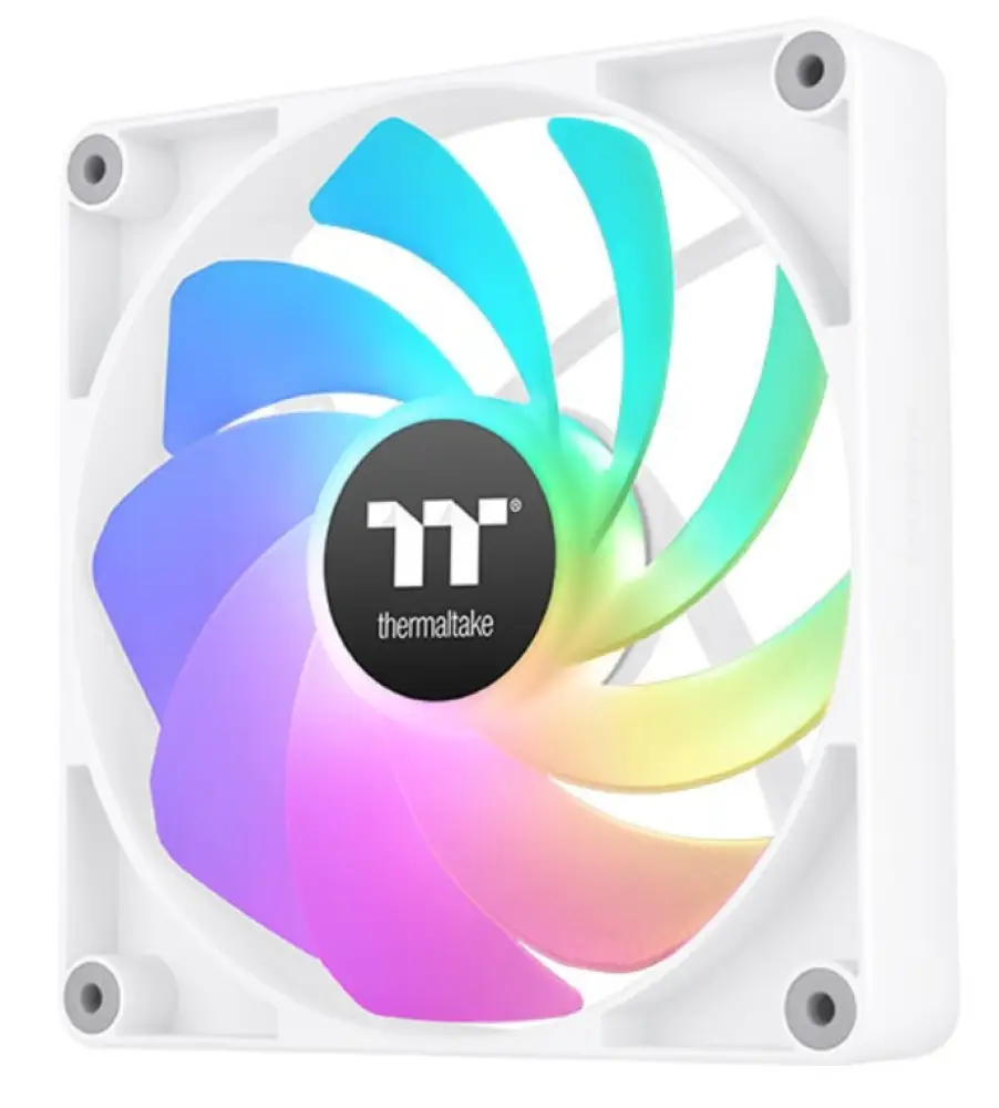 Thermaltake CT120 Reverse ARGB Carcasa del ordenador Ventilador 12 cm Blanco 2 pieza(s)