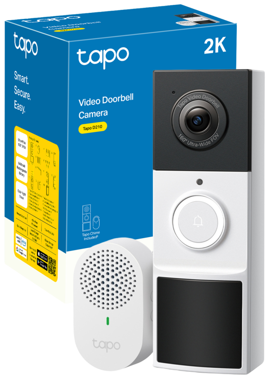 TIMBRE INTELIGENTE CON CÁMARA TP-LINK TAPO D210 - detalle