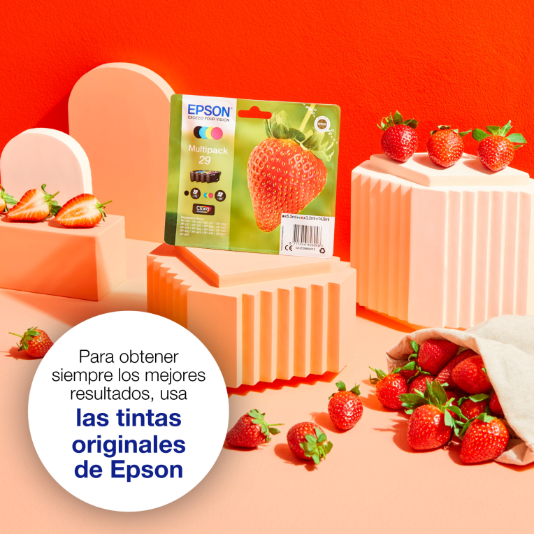 TINTA EPSON CLARIA 29XL MAGENTA XP235 XP332 XP335 XP432 XP435 - detalle