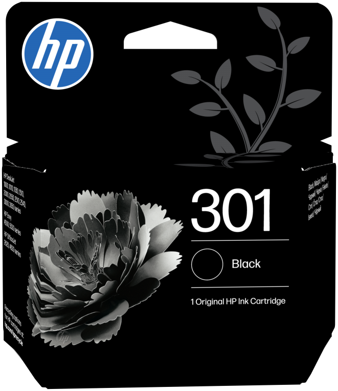 TINTA HP 301 NEGRO