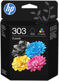 TINTA HP 303 PACK AHORRO 2 NEGRO + CIAN MAGENTA AMARILLO