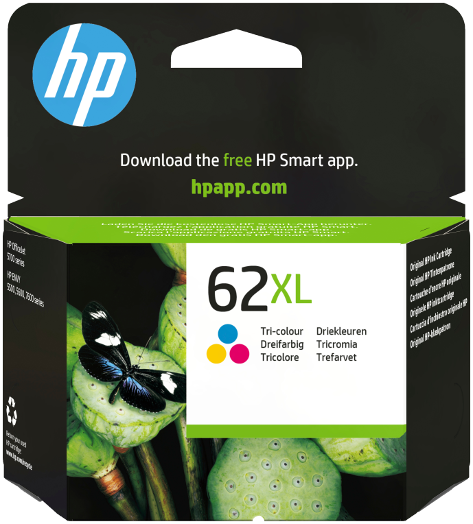 TINTA HP 62XL TRICOLOR