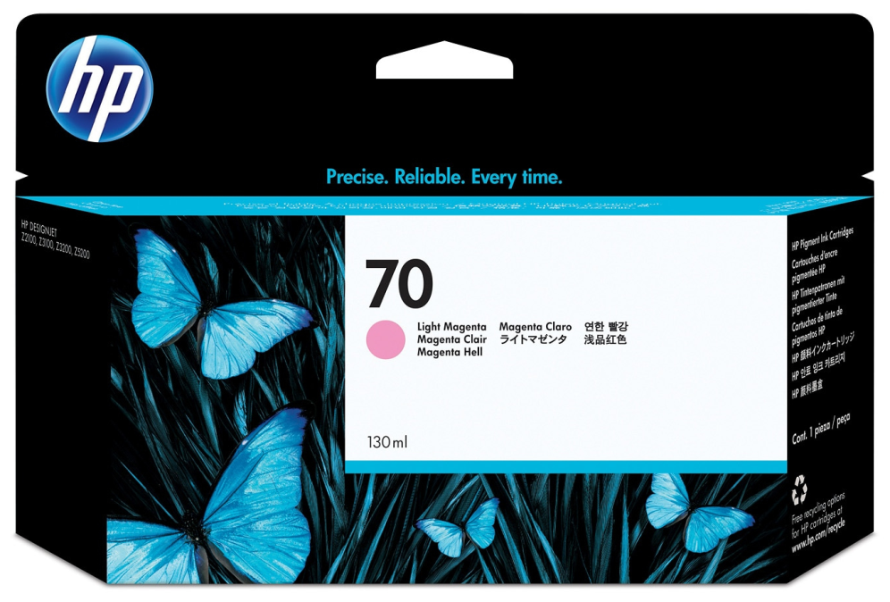 TINTA HP 70 MAGENTA CLARO