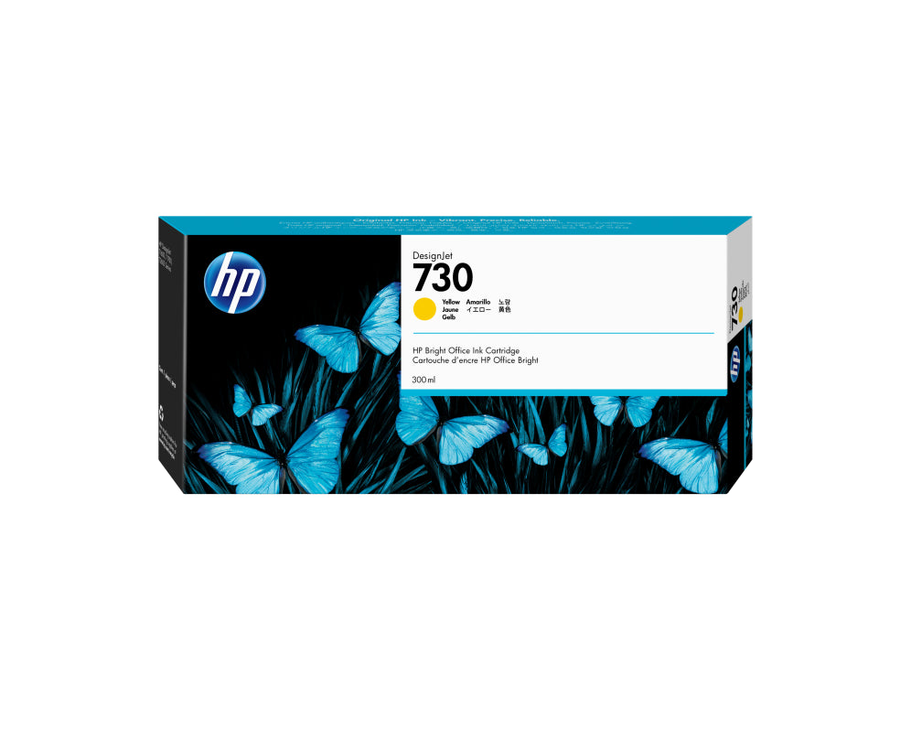 HP Cartucho de tinta DesignJet 730 amarillo de 300 ml