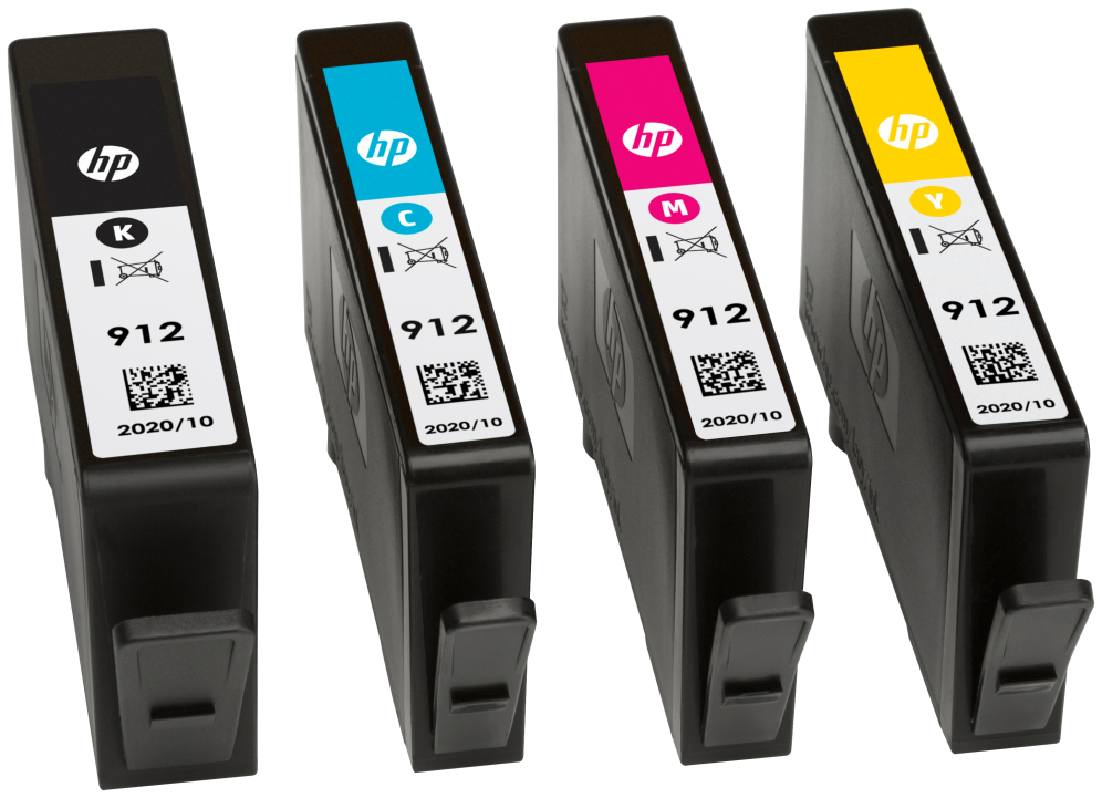 TINTA HP 912 XL CIAN - detalle