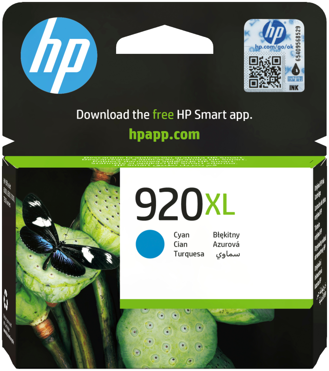 TINTA HP 920XL CIAN