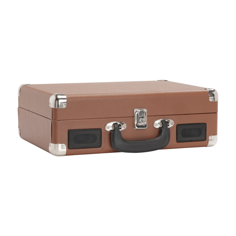 TOCADISCOS DENVER USB CON SOFTWARE DE GRABACION PARA PC MARRON - detalle