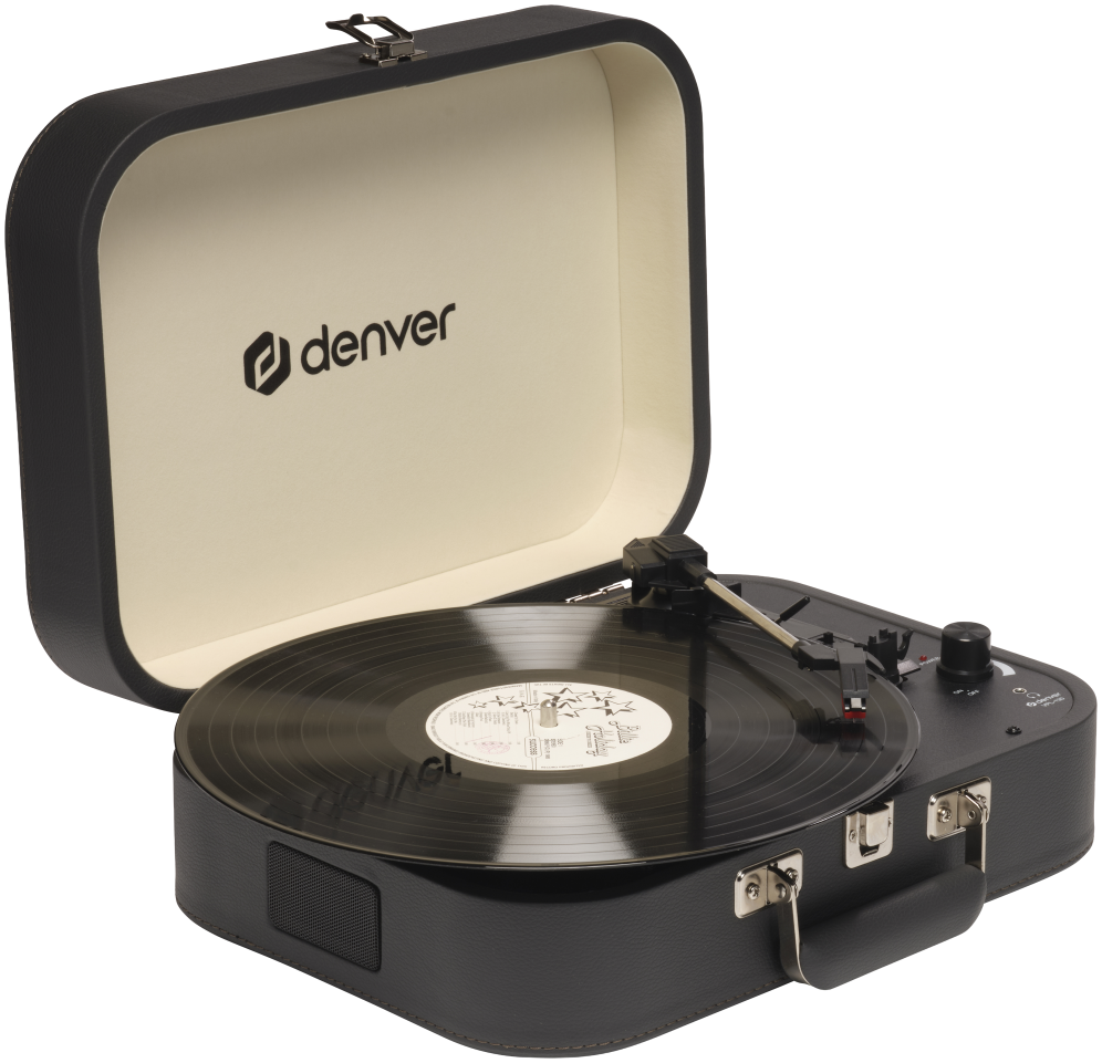 TOCADISCOS DENVER VPL130DGR USB CON SOFTWARE DE GRABACION PARA PC - detalle