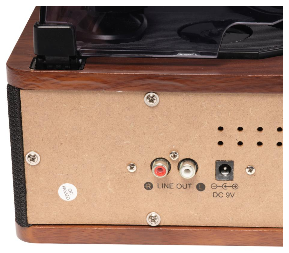 TOCADISCOS RETRO DENVER VPB-262 BLUETOOTH Y ALTAVOCES - detalle