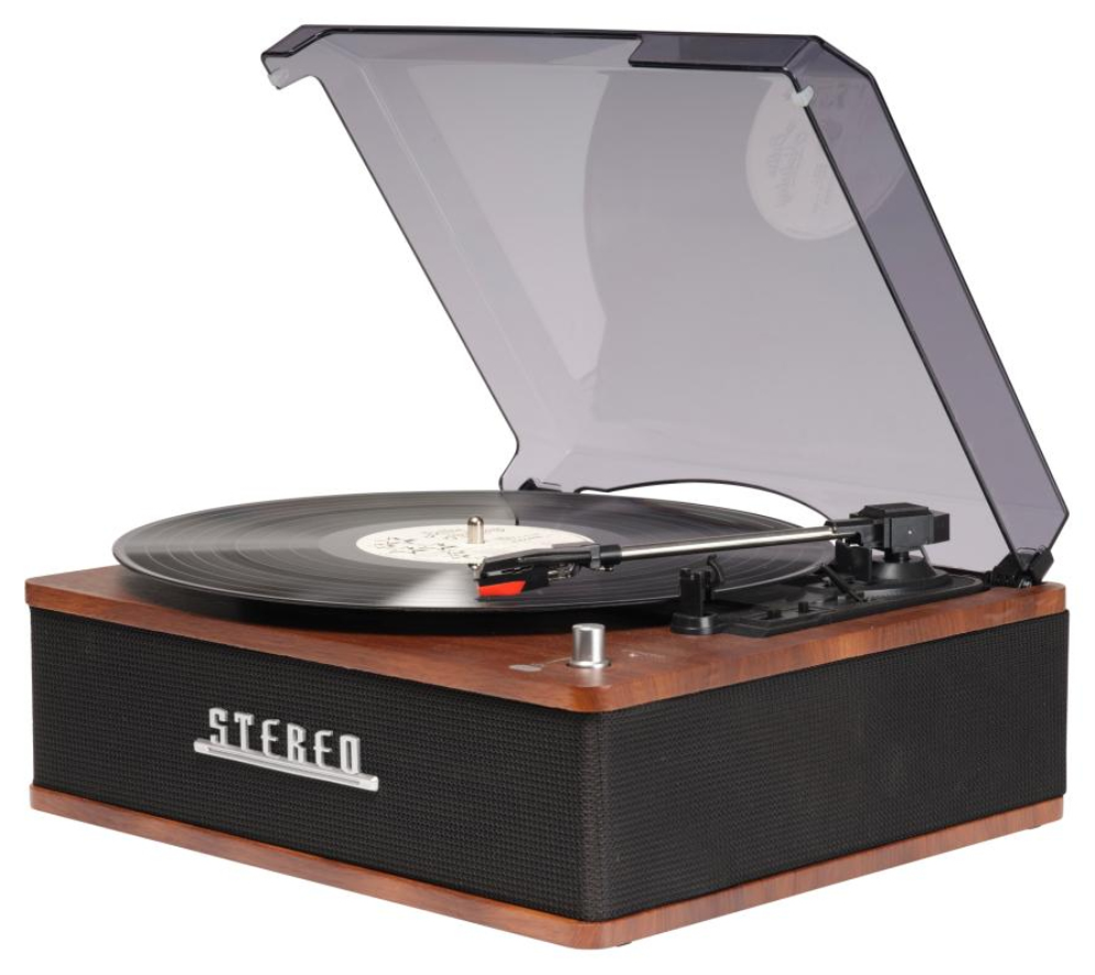 TOCADISCOS RETRO DENVER VPB-262 BLUETOOTH Y ALTAVOCES - detalle