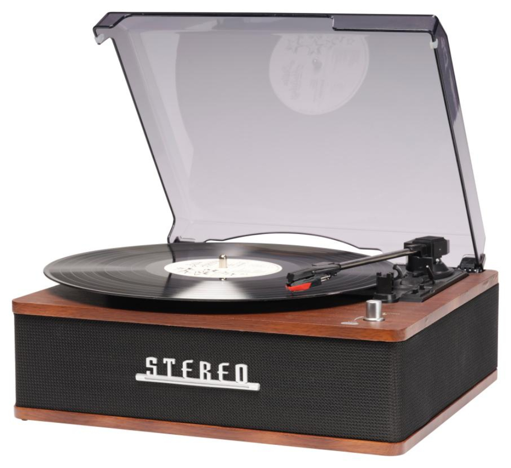 TOCADISCOS RETRO DENVER VPB-262 BLUETOOTH Y ALTAVOCES - detalle