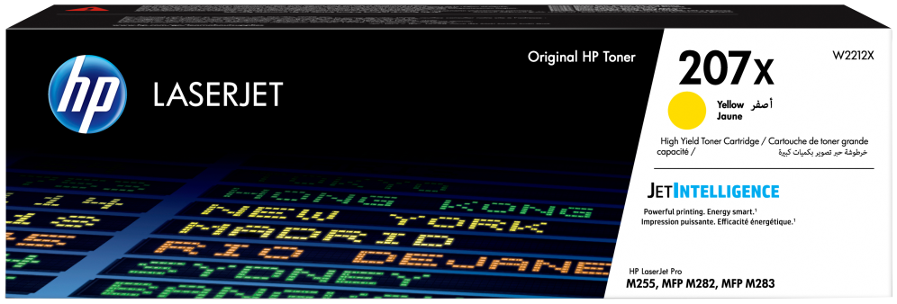 TONER HP 207X AMARILLO