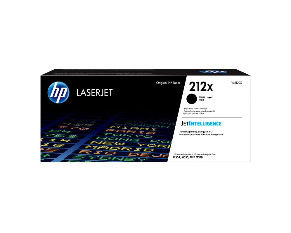 HP Cartucho de tóner Original LaserJet 212X negro de alta capacidad