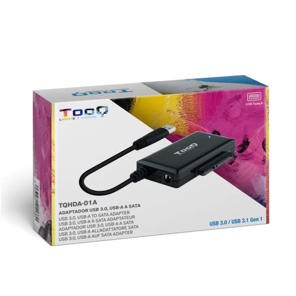 Tooq Adaptador USB 3.0 para discos 2,5"/3,5" - detalle