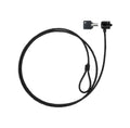 TooQ Cable de Seguridad con Llave para Portátiles 1.5 metros. Gris Oscuro