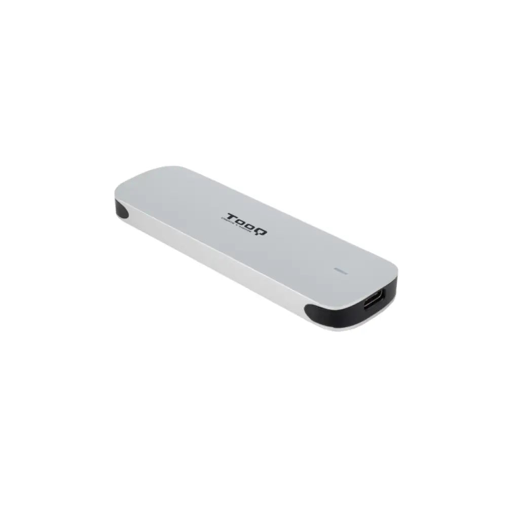 TooQ Caja Externa para SSD M.2 NGFF. Plata