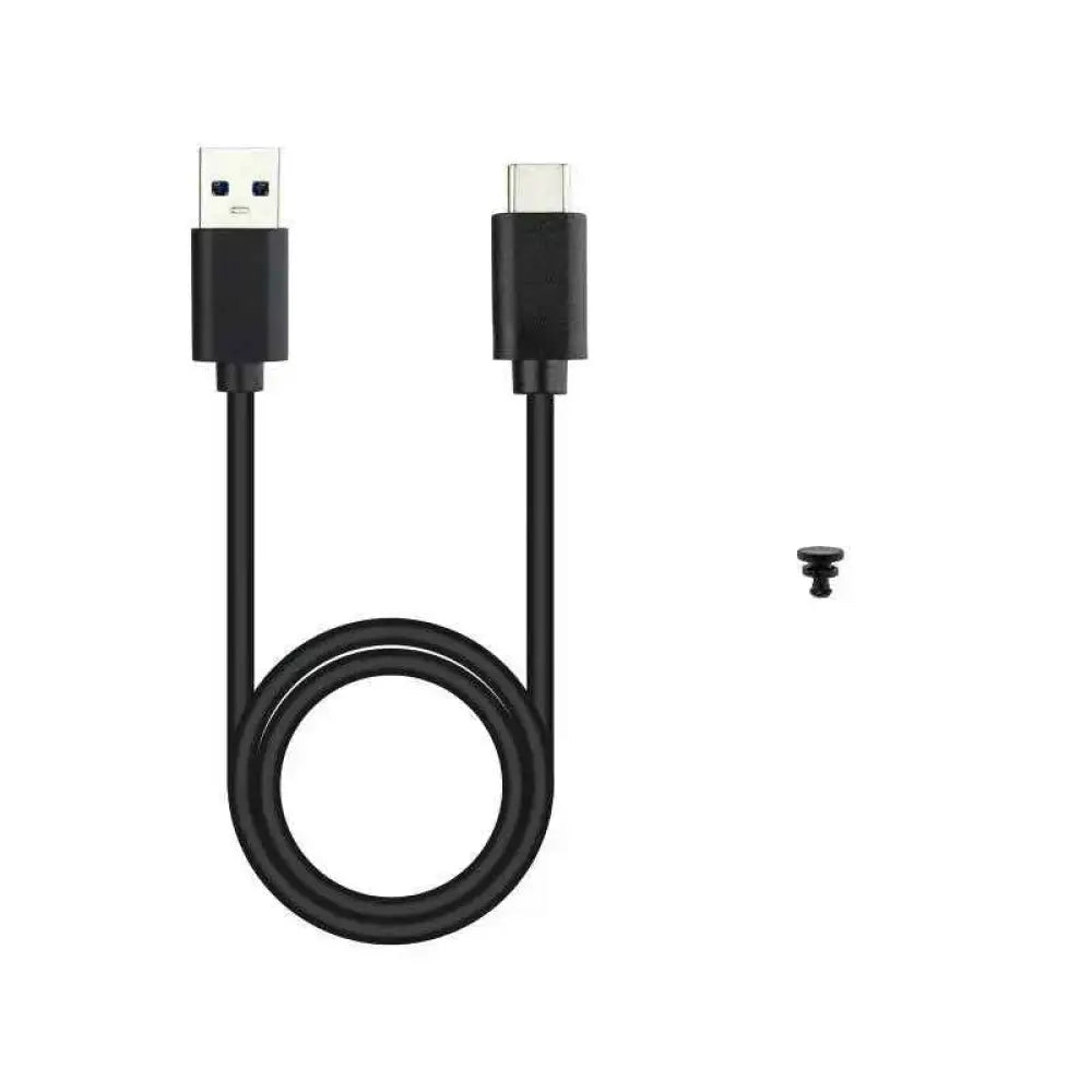 Caja externa SSD M.2 NGFF NVMe USB-C de color negro de la marca TOOQ, con diseño compacto para almacenamiento externo.