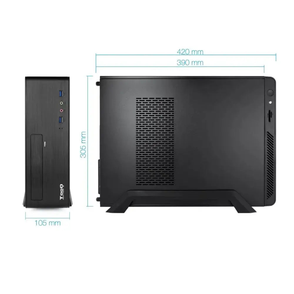 Tooq Caja Micro ATX/ITX TQC-3006DU3C 500W USB3.0 - detalle