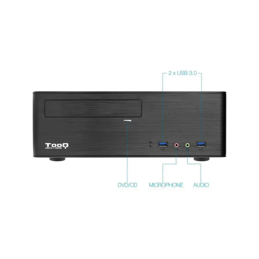 Tooq Caja Micro ATX/ITX TQC-3006DU3C 500W USB3.0 - detalle