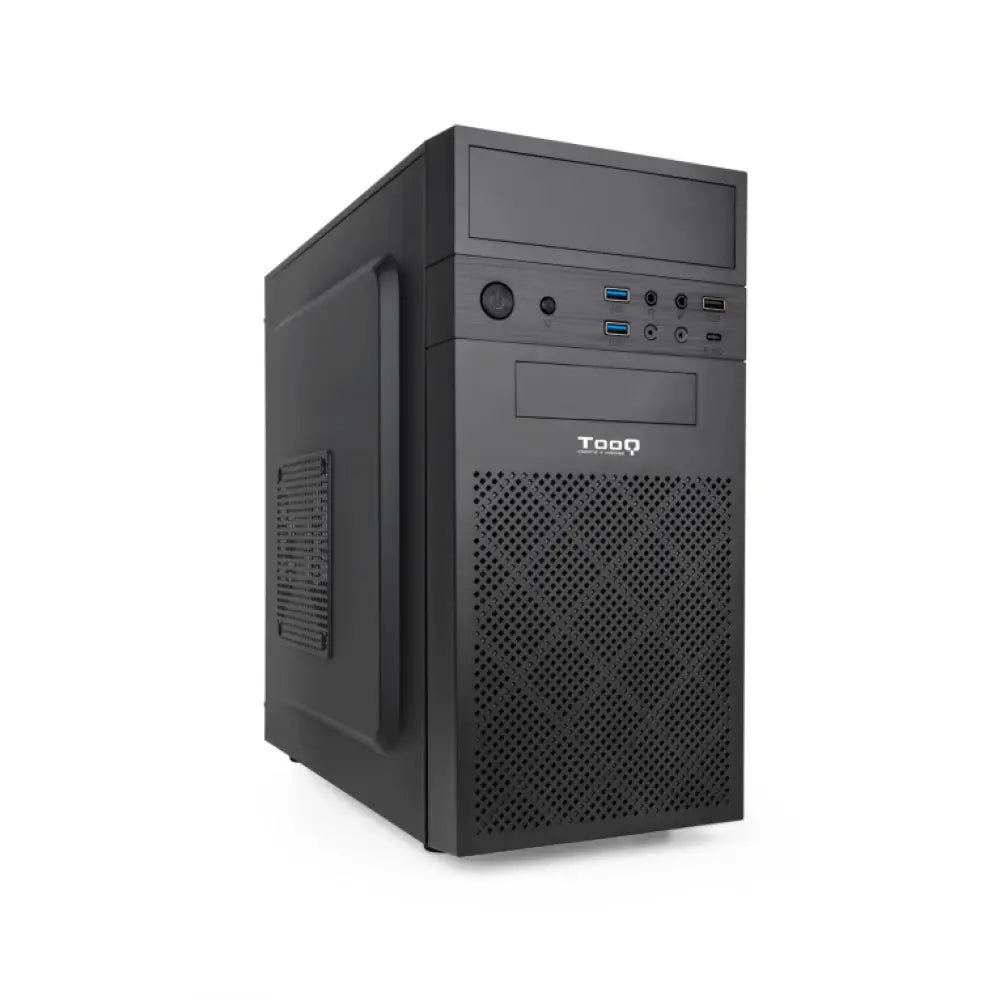 TooQ Caja Minitorre Micro-ATX Negra - detalle