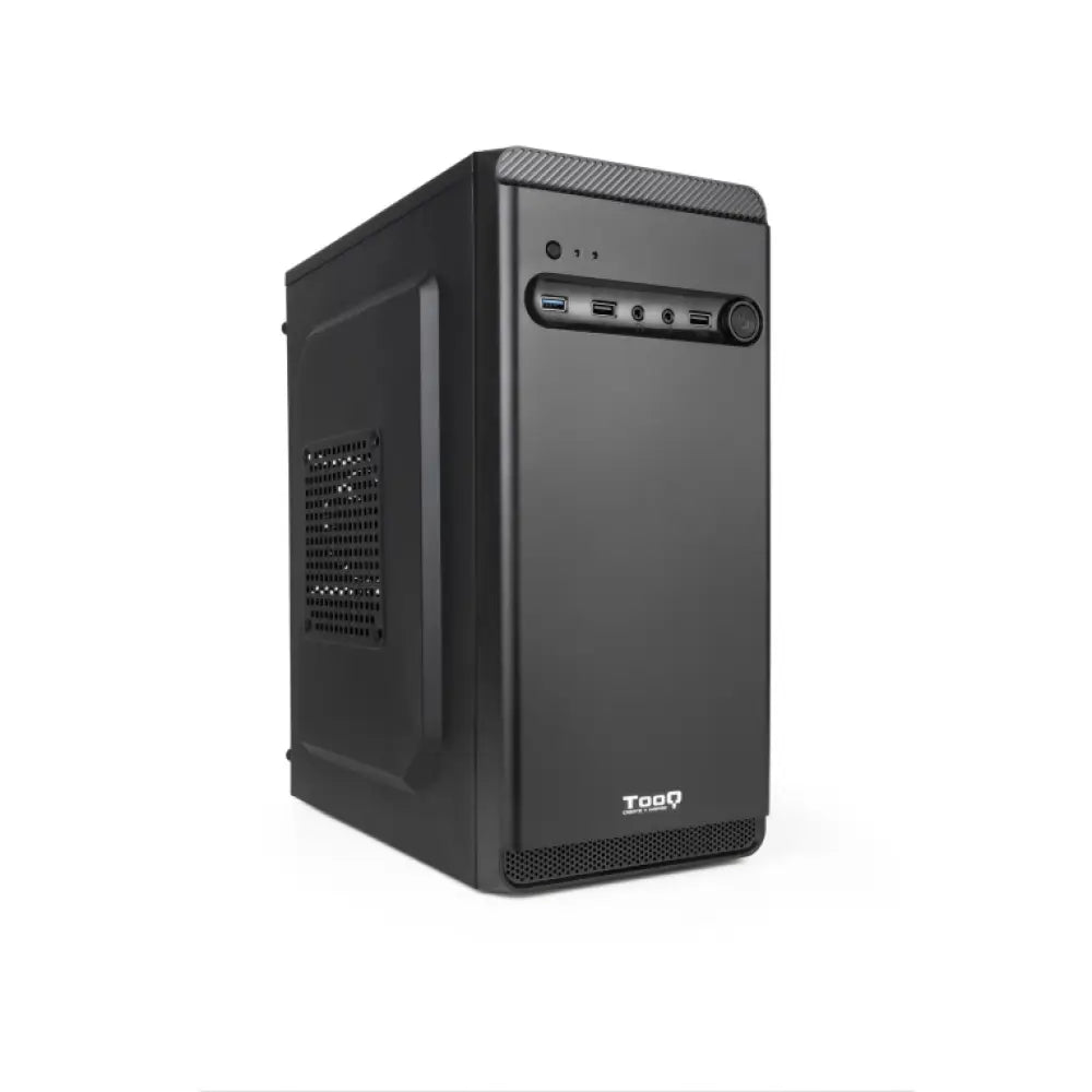 TooQ Caja Minitorre Micro-ATX Negra - detalle