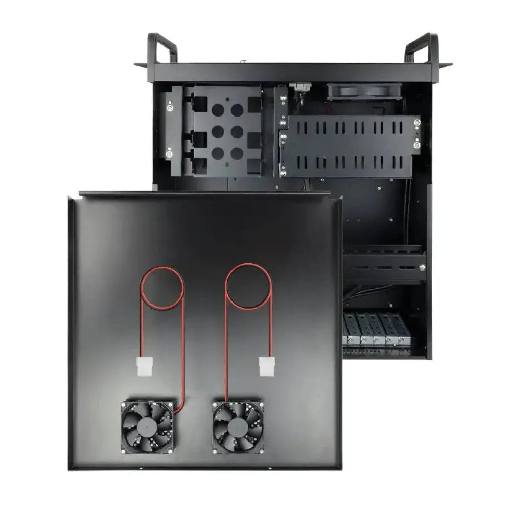 Tooq Caja RACK-406N-USB3 4U 19" ATX Sin F.A Negro - detalle