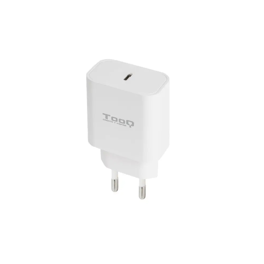 TooQ Cargador de Pared USB-C PD20W. Blanco - detalle