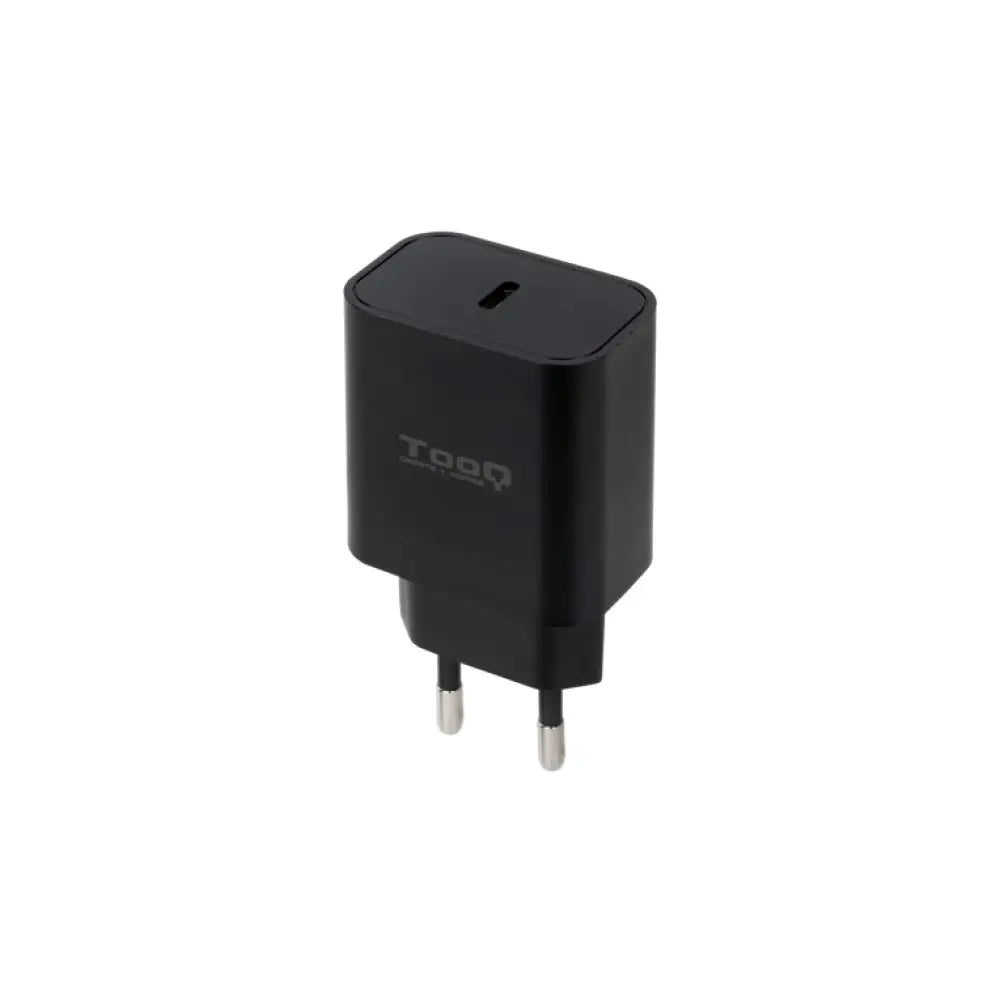 TooQ Cargador de Pared USB-C PD20W. Negro - detalle