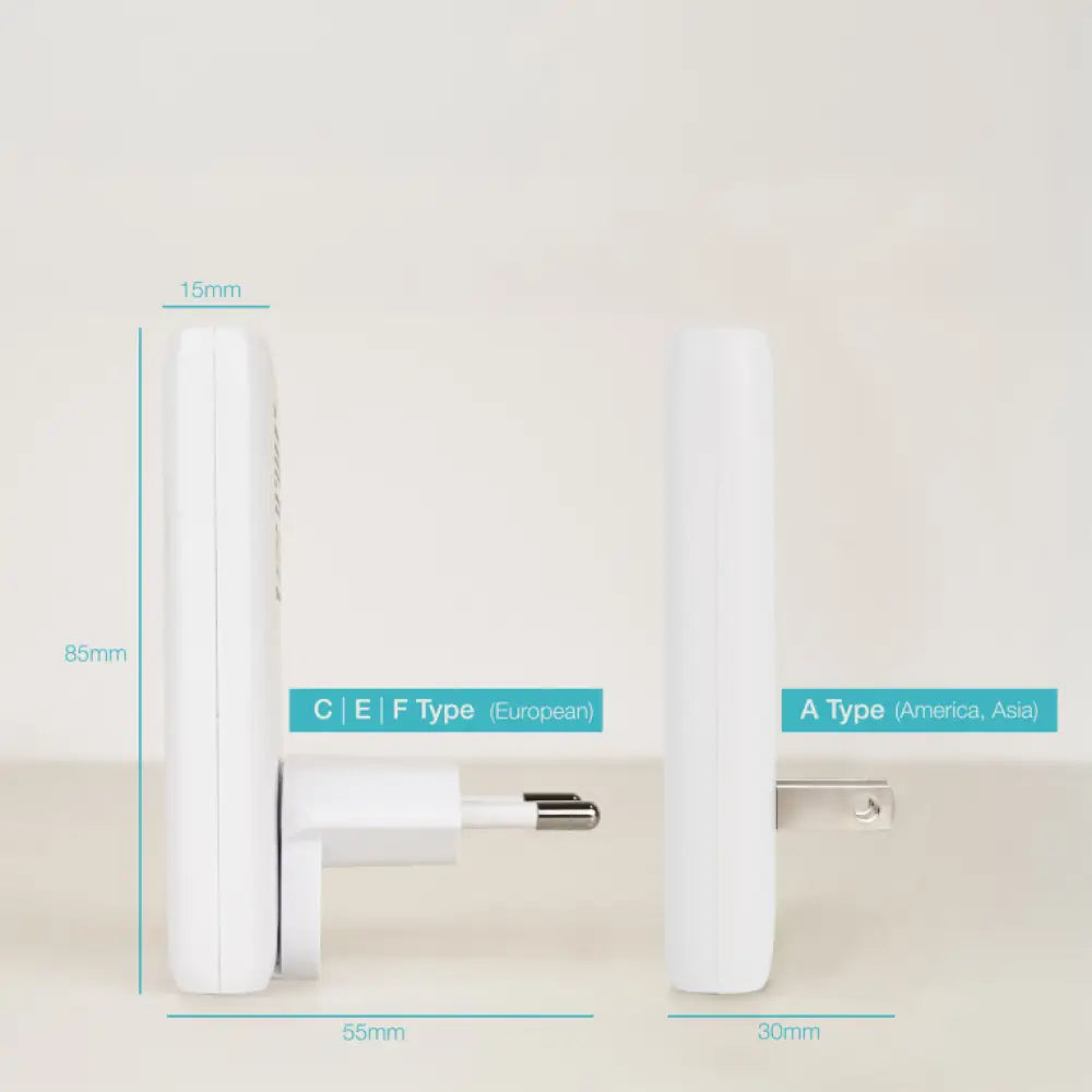 TooQ Cargador de viaje Tipo C y Tipo A. GaN 65W. USB-C/PD + USB-A/QC. Blanco - detalle