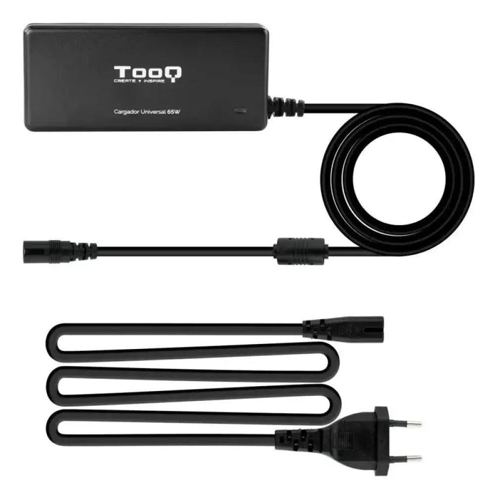 Tooq Cargador portátil 65W 8 Conectores - detalle