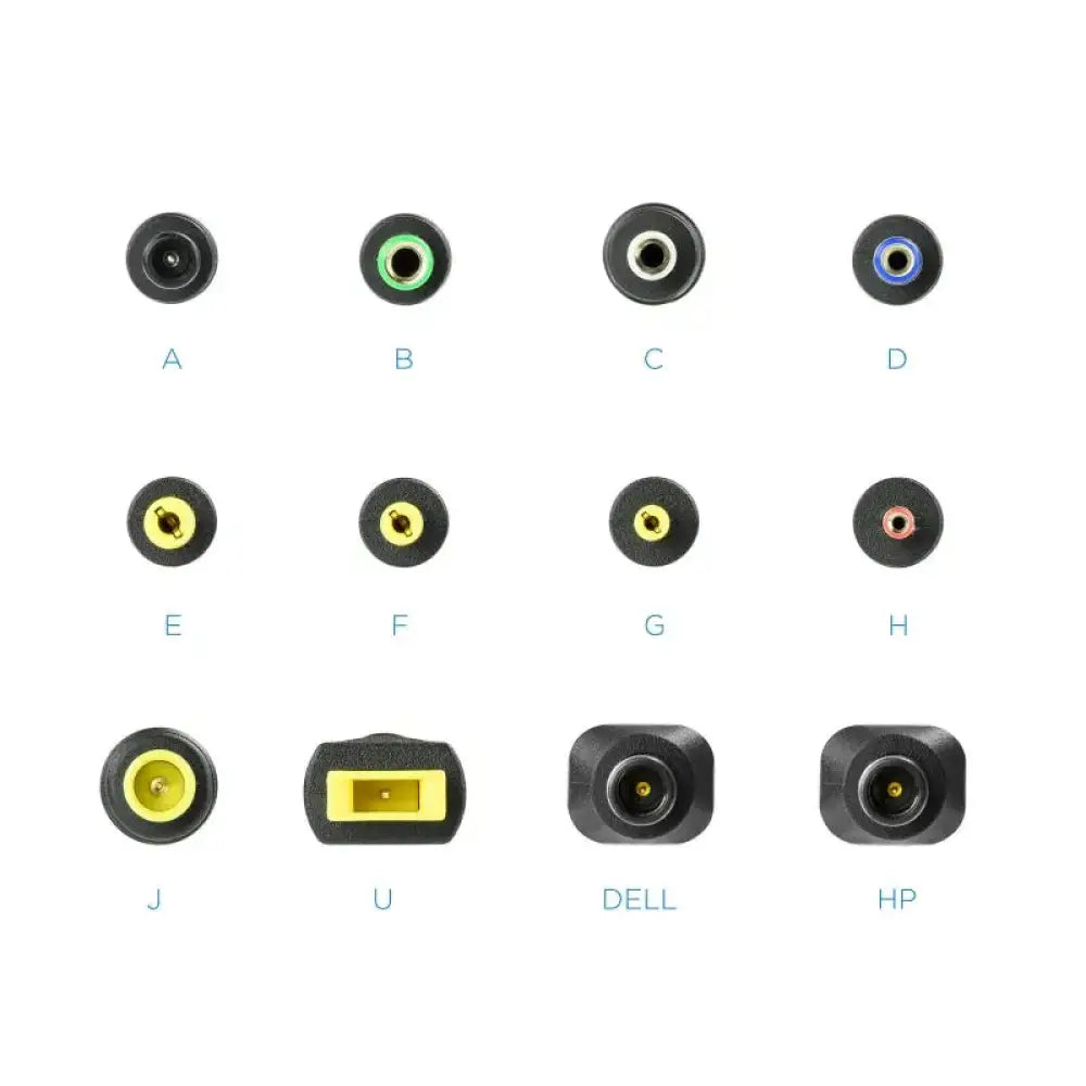 Tooq Cargador portátil 90W manual 12 conectores - detalle