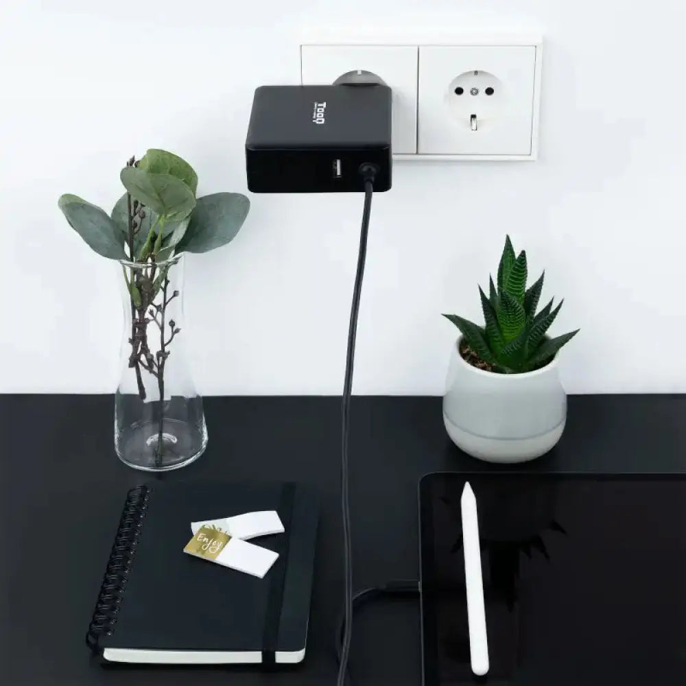 Tooq Cargador portátil conector USB-C 90W - detalle