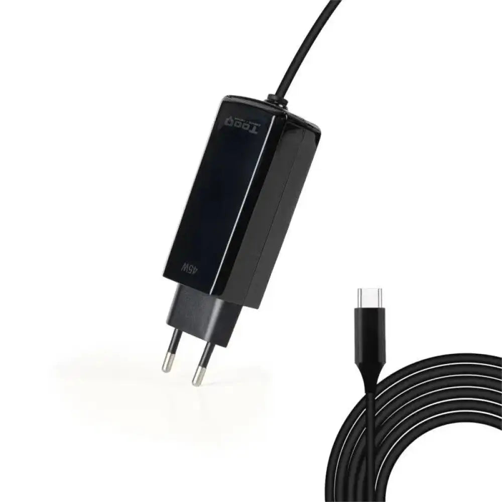 Tooq Cargador portátil GAN USB-C PD 45W Cúbico - detalle