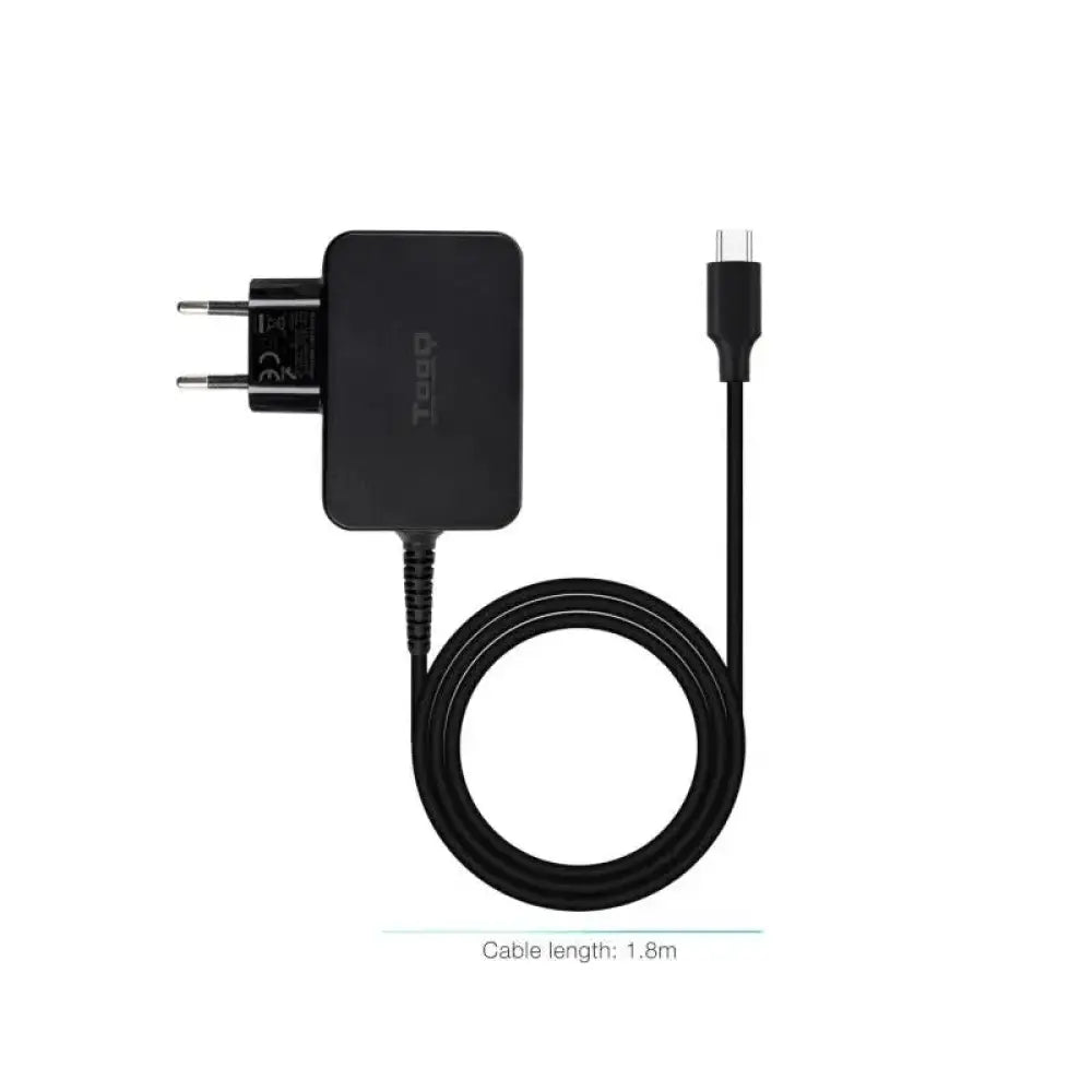 Tooq Cargador portátil GAN USB-C PD 45W Negro - detalle