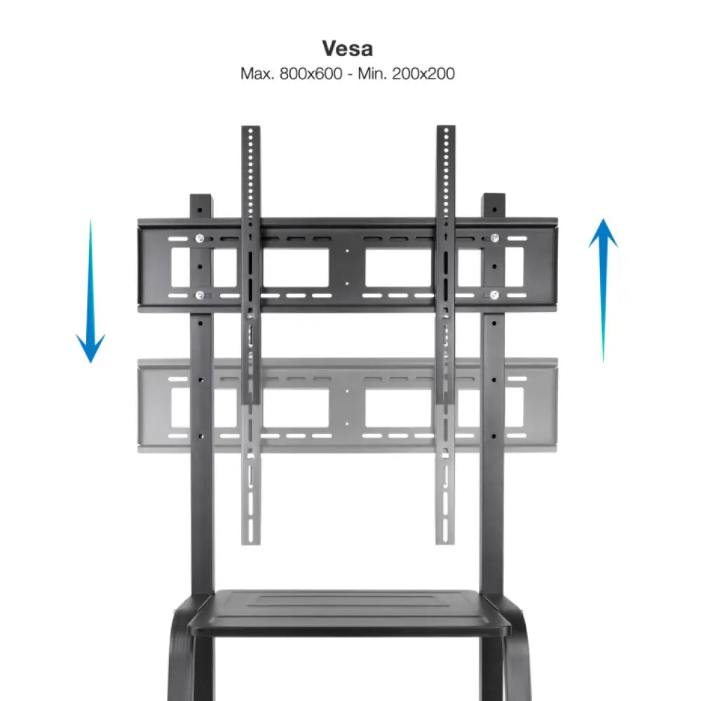 TooQ Coloso Soporte de Suelo con Ruedas para Pantalla 37"-100" - detalle